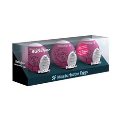 Set 3 Masturbator Egg Bubble Model