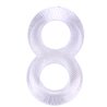 Duo Cock 8 Ball Ring-clear