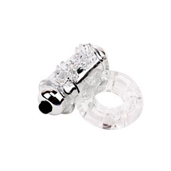 Vibrating Bull Ring-Clear