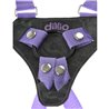 Dillio 7 Strap-On Suspender Harness Set Purple