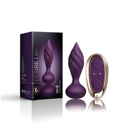 Butt Plug with Remote Control Petite Sensations Desire Purple