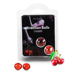 Secret Play Set 2 Brazilian Balls Cherry Aroma