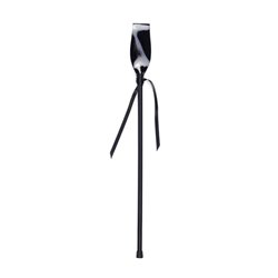 Secret Play Black Patent Leather Riding Crop