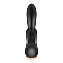 Double Flex G-Spot Vibe 3 Motors Satisfyer APP Connect Black