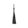 Braided Flogger Leather Black