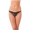 Open G-String Black One Size