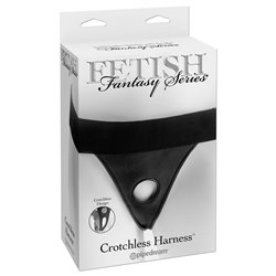 Fetish Fantasy Series Crotchless Harness Black