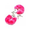 Police cuffs with Pink Fur-Adjustable