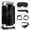 Bondage Kit Deluxe with Vibrator Black