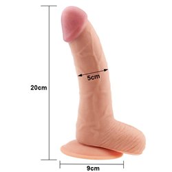 Dildo The Ultra Soft Dude 8.8 Flesh