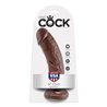 King Cock Dildo 8 - Brown