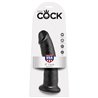 King Cock Dildo 9- Black