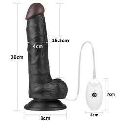 Adjustable Strap on with Dildo 10 Functions 7.5