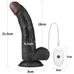 Adjustable Strap on with Dildo 8.5 10 Functions