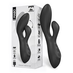 Mabo Finger Movement G-Spot Vibe Unibody Silicone