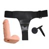 Flaxy Strap-On Harness with Detachable and Flexible Dildo