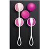 Set of 5 Geisha Balls3 Sugar Pink