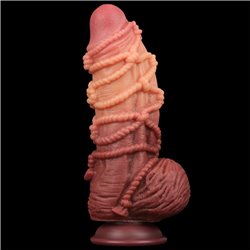 Dildo Dual Layer King Size Nature 9.5