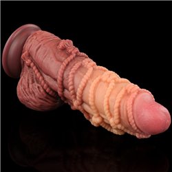 Dildo Dual Layer King Size Nature 9.5