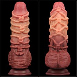 Dildo Dual Layer King Size Nature 9.5