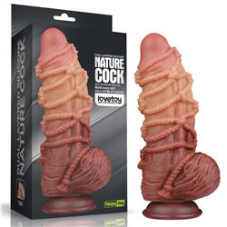 Dildo Dual Layer King Size Nature 9.5