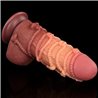 Dildo Dual Layer King Size Nature 9.5