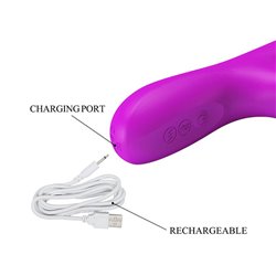 Reese Vibe with Internal Beads and Thrusting USB