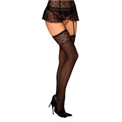 Heartia Stockings Black