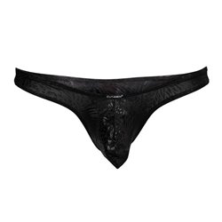 C4MPE02 Pouch Enhancing Thong Tainted Leopard