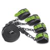 Glow in the Dark Cuffs and Restraints Bed Set