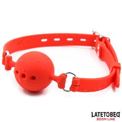 Breathable Silicone Ball Gag S - 4 cm