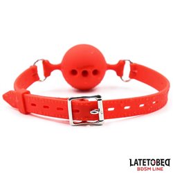 Breathable Silicone Ball Gag S - 4 cm