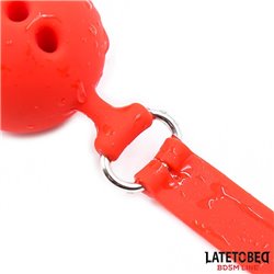 Breathable Silicone Ball Gag S - 4 cm