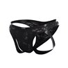 L4CE04 Slip with Jockstrap Details with Lace