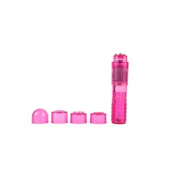 mini massager with 3 heads Pink