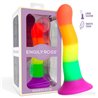 Dildo Rainbow Color 18 cm