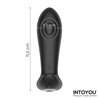 Milton Dual Tapping Anal Plug with Remote Control