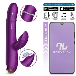 Sendel Vibe with Up and Down Internal Beads Ring and Pulsation with App