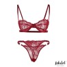 Mia Set 2 pcs. Burgundy S-M