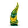 Tentacle Delight Green and Yellow Dildo 22.4 cm - 8.8