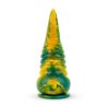 Tentacle Delight Green and Yellow Dildo 22.4 cm - 8.8