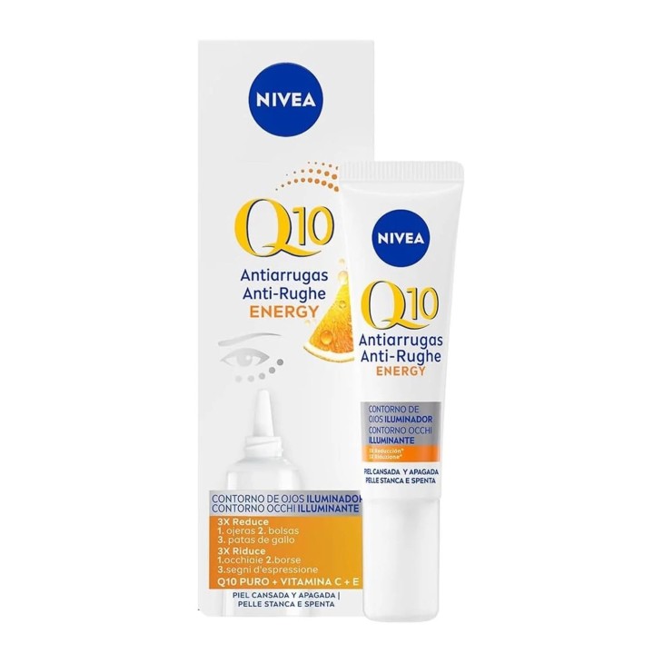 Nivea Q10 Energy Contorno De Ojos 15ml - unisex - Teknashop Ltd