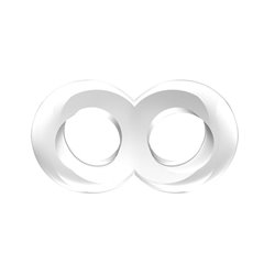 Duo Cock 8 Ball Ring-clear