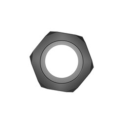 Nust Bolts Cock Ring-Black