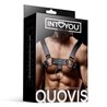 Quovis Male Chest Bondage Harness Vegan Leather