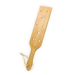 Bamboo Paddle with Hearts 33 cm