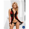 Nadin Chemise Red/Black