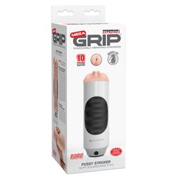 Mega Grip Vibrating Stroke Pussy