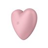 Cutie Heart Clitoris Sucker and Vibe Pink - Teknashop Ltd