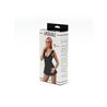 Babydoll and Briefs Black One Size